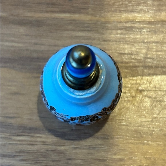 Vintage Miniature Ceramic Perfume Bottle, Greek Motif Decoration EUC - Picture 6 of 9